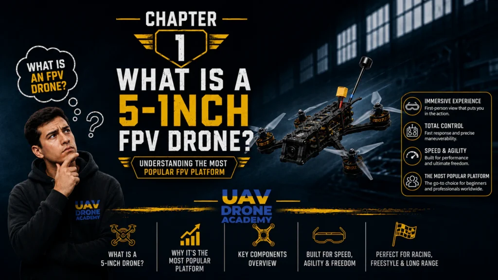 Chapter 1 What Is a 5-Inch FPV Drone Understanding the Most Popular FPV Platform