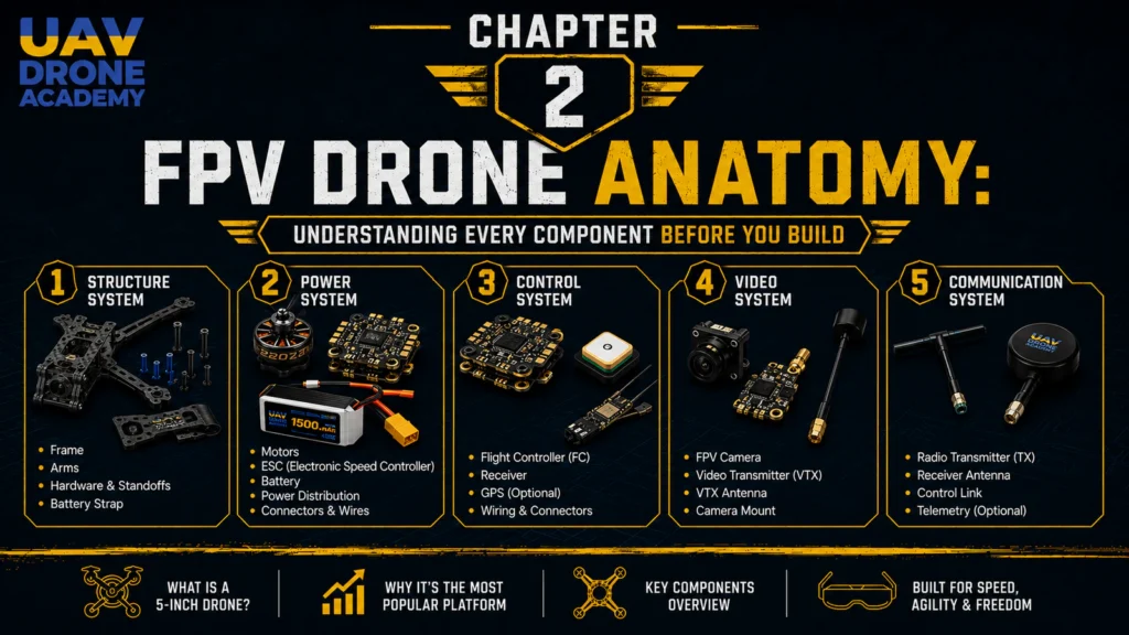 Chapter 2: FPV Drone Anatomy: Understanding Every Component Before You Build