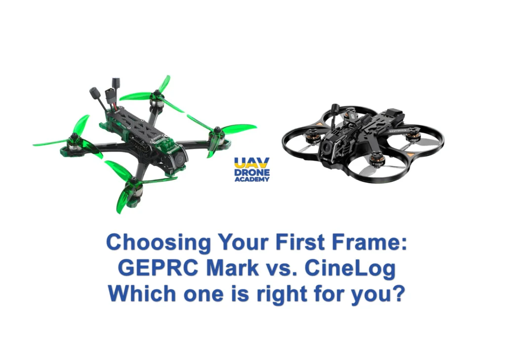 Choosing Your First Frame: GEPRC Mark vs. CineLog – Which one is right for you?